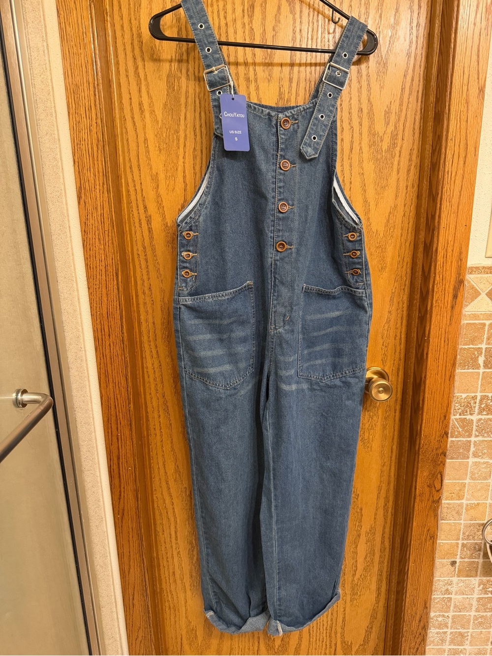 NWT Denim Overalls